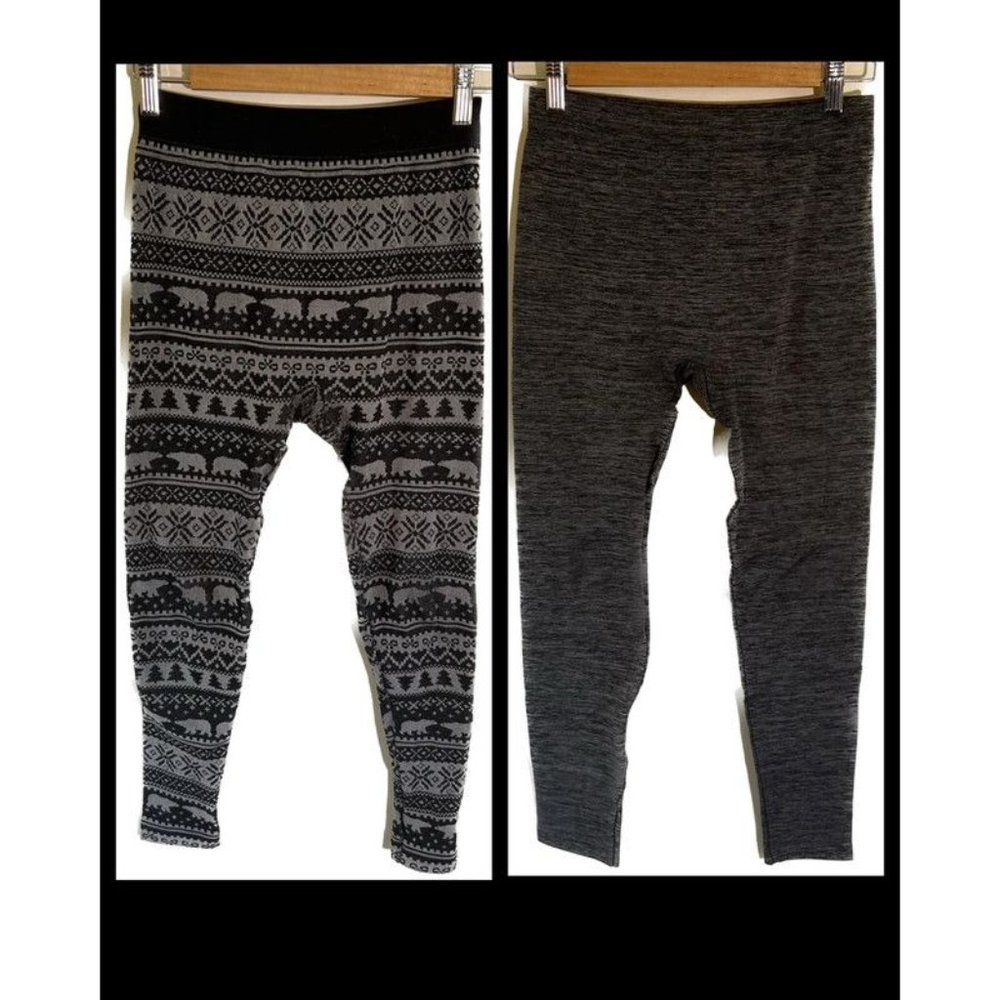 Wallflower Grey Leggings Size m/l Junior